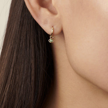 Evil Eye Drop Earrings
