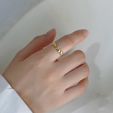 Heart Gold Ring