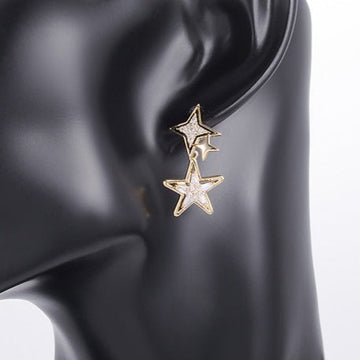 Star Drop Earrings
