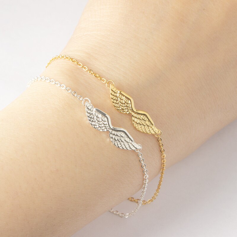 Angel Wing Charm Bracelet