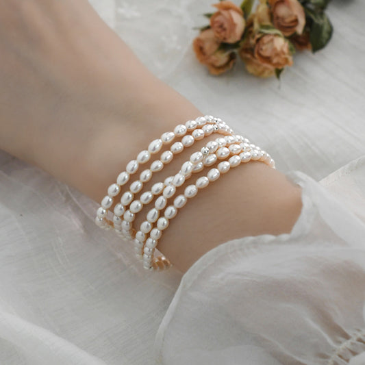 Elastic Pearl Bracelet