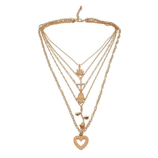 Multilayer Pendant Necklace